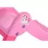 Tobogan pentru copii pliabil, roz, 111 cm
