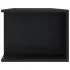 Comoda TV cu lumini LED, negru, 135 x 39 x 30 cm