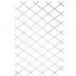 Gard de gradina tip Trellis, alb, 50 x 150 cm