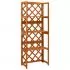  Spalier cu rafturi, 55x30x140 cm, lemn masiv brad