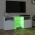 Comoda TV cu lumini LED, alb, 120 x 30 x 50 cm