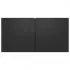 Set 2 bucati dulapuri tv suspendate, negru, 60 x 30 x 30 cm