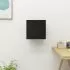 Dulap TV montaj pe perete, negru, 30.5 x 30 x 30 cm