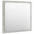Oglinda de baie, gri beton, 40 x 1.5 x 37 cm