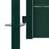 Poartă de gard, verde, 100x164 cm, PVC și oțel