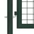Poarta de gard, verde, 100 x 125 cm