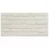 Set 11 bucati panouri de perete 3d, alb, 50 cm