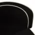 Canapea pliabila de caini negru 73x67x26 cm perna plus lavabila, negru