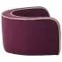 Canapea pliabila caini visiniu 73x67x26 cm perna plus lavabila, burgundy