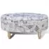 Taburet Otoman Model Oval