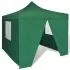 41468  Green Foldable Tent 3 x 3 m with 4 Walls 