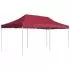  Cort de petrecere pliabil profesional, roșu vin, 6x3m, aluminiu