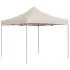  Cort de petrecere profesional pliabil, crem, 2 x 2 m, aluminiu