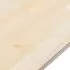 Masa de bucatarie alb si maro 114x71x75 cm lemn masiv de hevea, alb si maro, 114 x 75 cm