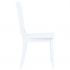 Set 2 bucati scaune de bucatarie, alb, 45.5 x 52 x 90 cm