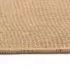 Covor de iuta cu spate din latex, maro deschis, 160 x 230 cm