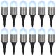 Set 12 bucati lampi solare de sol, alb