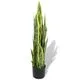  Plantă artificială Limba-soacrei cu ghiveci, 90 cm, verde