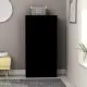 Servanta cu sertare, negru, 60 x 35 x 121 cm