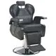  Scaun frizer, negru, 72 x 68 x 98 cm, piele ecologică
