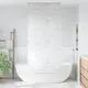  Roletă perdea de duș 80x240 cm Imprimeu Splash