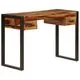  Birou cu 2 sertare, 110 x 50 x 77 cm, lemn masiv de acacia