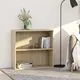  Bibliotecă, stejar sonoma, 80x30x76,5 cm, lemn prelucrat