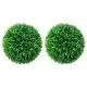 Bile arbusti cimisir artificial, verde, 38 cm