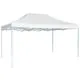  Cort de petrecere pliabil, alb, 3 x 4,5 m