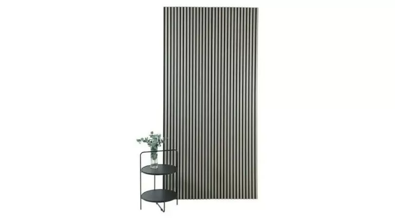 Set 4 buc Panou riflat acustic, gri, UnicSpot, 60x60x2.1 cm