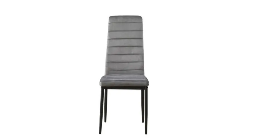 Scaun living Line, gri, 40x48x96 cm