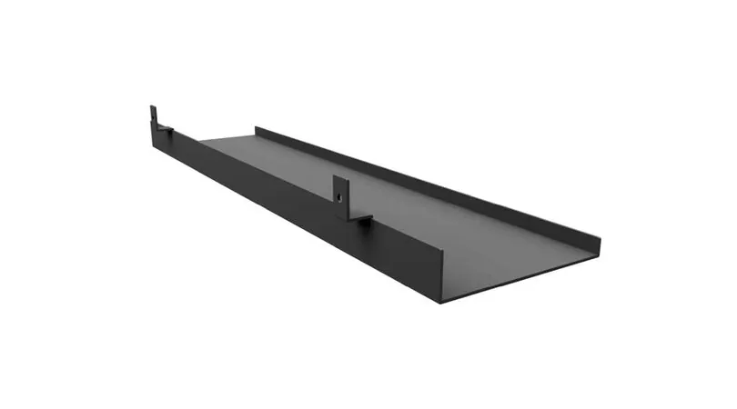 Polita din metal Frida, pentru panouri riflate, UnicSpot