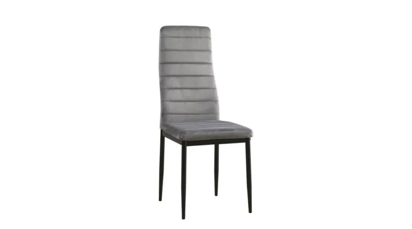 Scaun living Line, gri, 40x48x96 cm